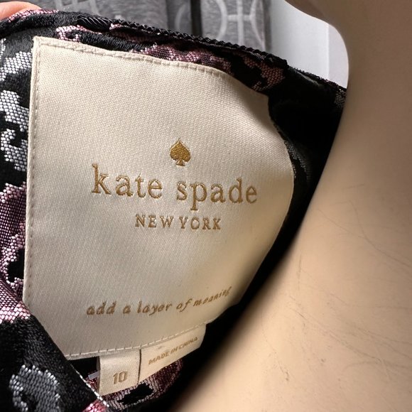 Kate Spade Embroidered Open Front Jacket - Picture 5 of 5